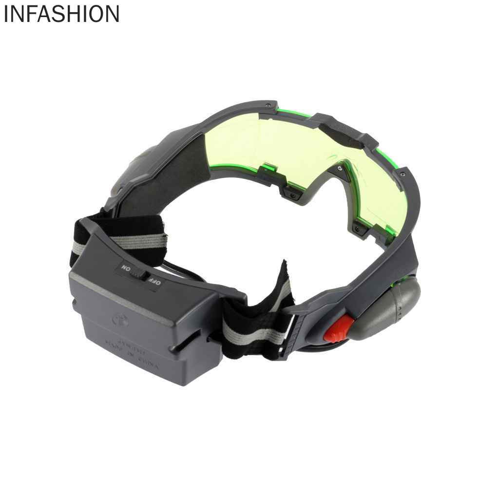 Kính bảo hộ hỗ trợ nhìn đêm có đèn LED độc đáo