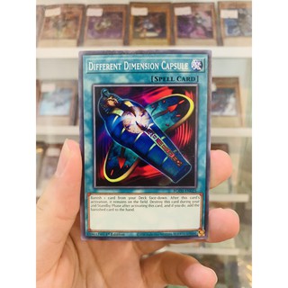 Thẻ Bài YugiOh! Mã EGO1-EN025 - Different Dimension Capsule - Common - 1st Edition