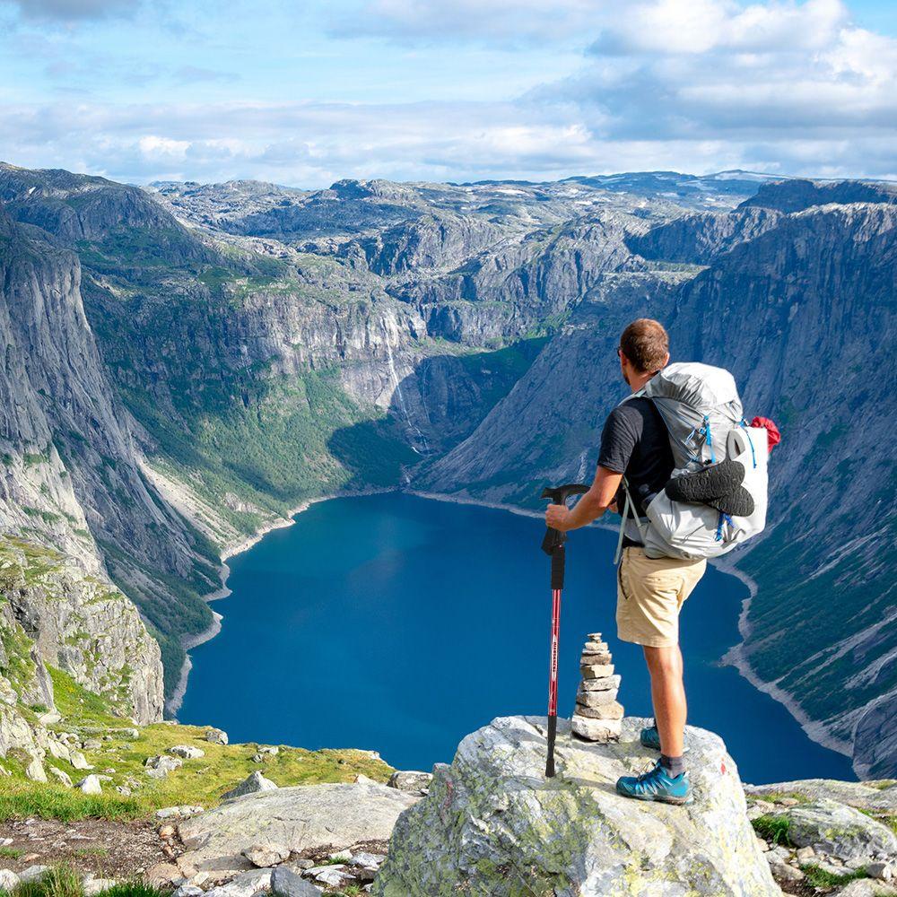 MUVAKO Gậy Đi Bộ Bằng Cao Su Siêu Nhẹ Chất Lượng Cao Phong Cách Bắc Âu
