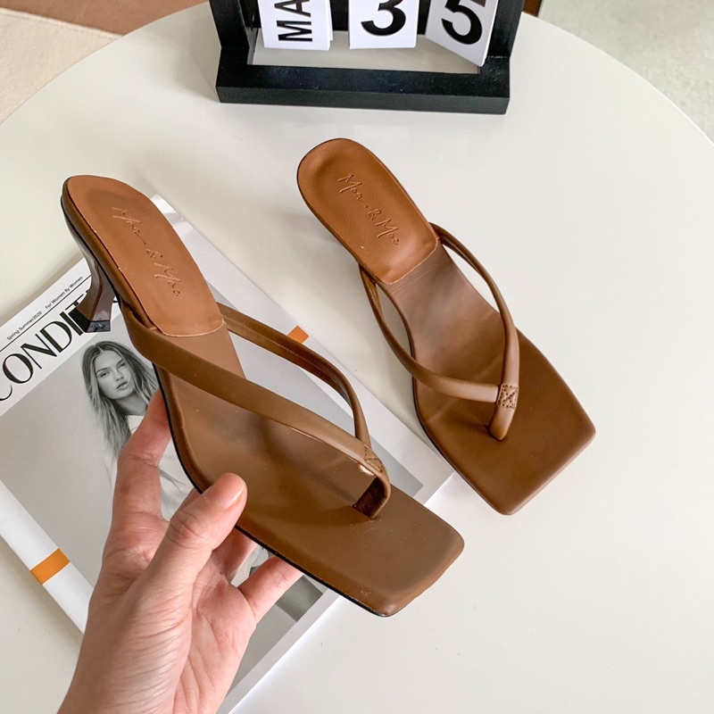 Sorami.Shoes | Guốc quai ngang đế thấp tiện lợi dành cho nữ, guốc quai ngang thời trang cao cấp.