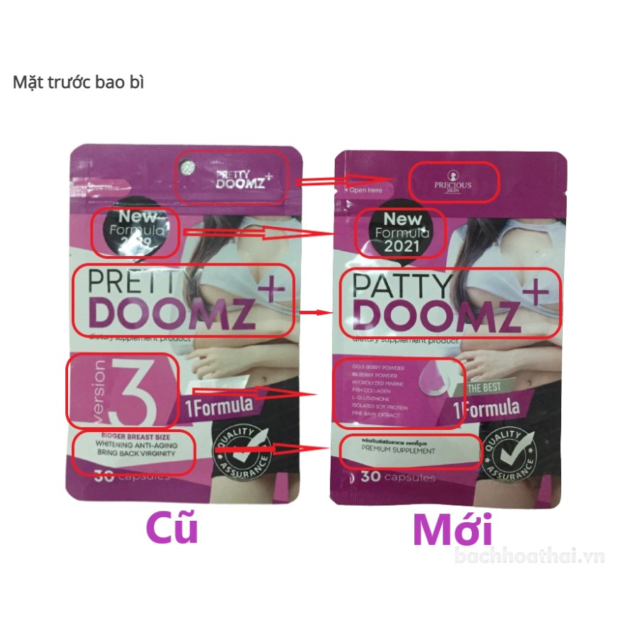 Pratty Doomz Nở ngực mông trắng da hàng chuẩn Thái | BigBuy360 - bigbuy360.vn