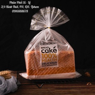 Túi đựng bánh mì hoa cúc, sandwich, cake 100%