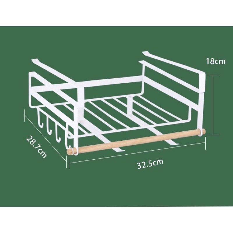 giá kệ cài gầm tủ,cheo bàn học tủ quần áo đa năng cao cấp 0554