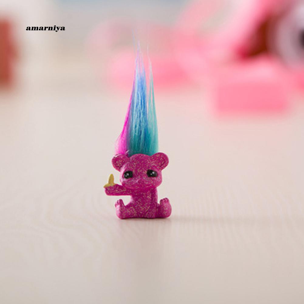 Búp bê đồ chơi trang trí hình nhân vật trolls Lucky