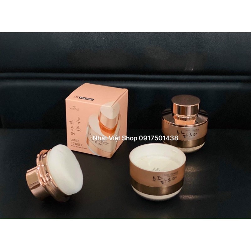 Vacosi - Phấn phủ bột kiềm dầu Loose Powder 12g