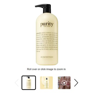 (bill điện tử) Sữa rửa mặt Purity Philosophy made simple