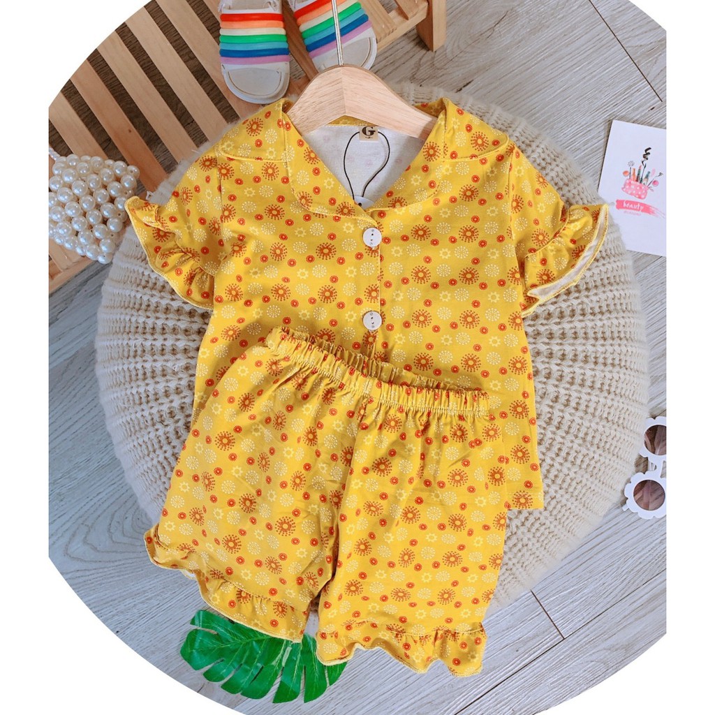 Lyvyshop - (Cotton SG chính phẩm) Thanh lý lẻ ri sỉ còn sót lại, bộ pizama cho bé gái 09-28kg