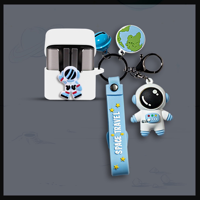 Vỏ Bảo Vệ Hộp Sạc Tai Nghe CC Nano / CC Pro / CG Pro Bằng Silicon Mềm Hình Gấu Hoạt Họa Có Móc Khóa