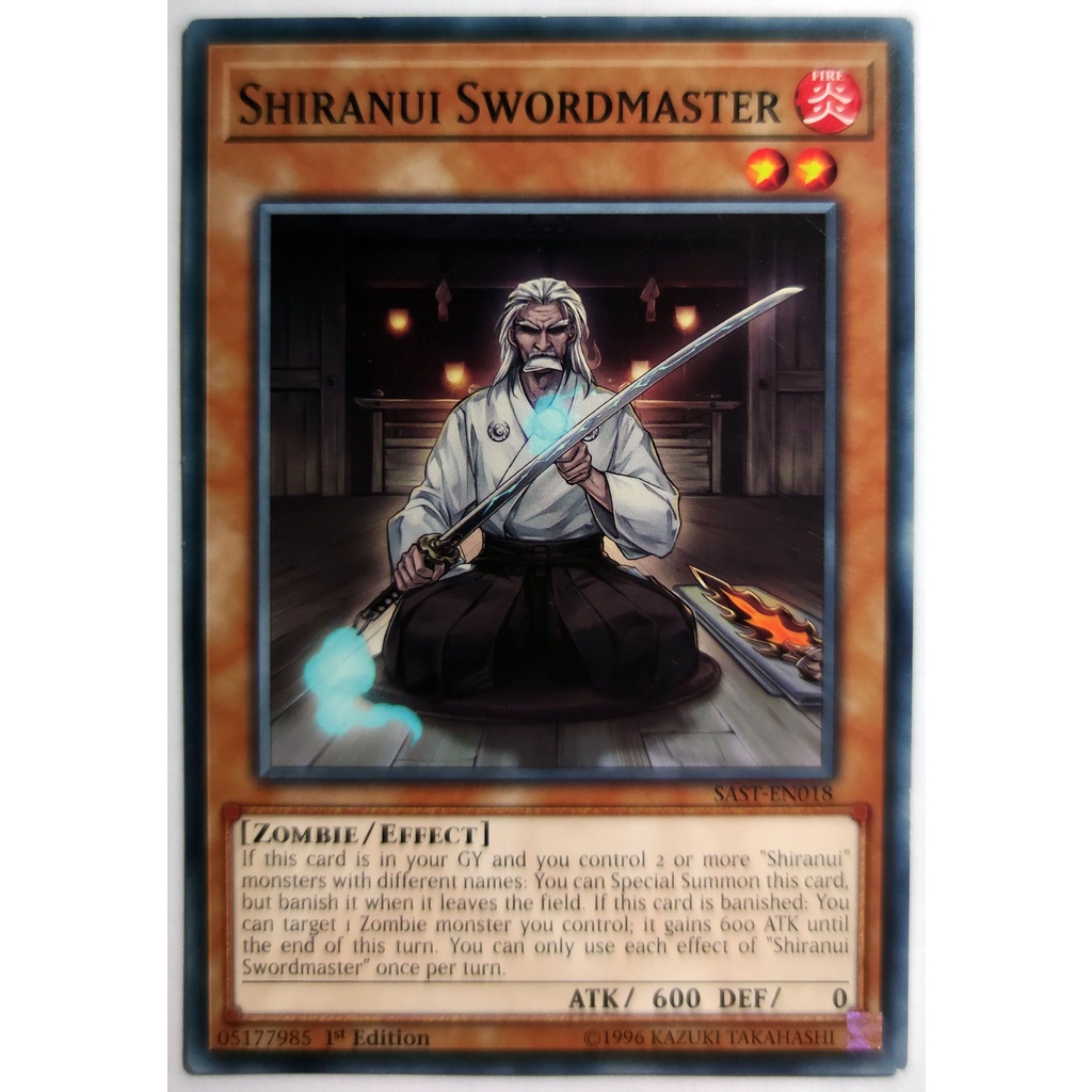[Thẻ Yugioh] Shiranui Swordmaster |EN| Common