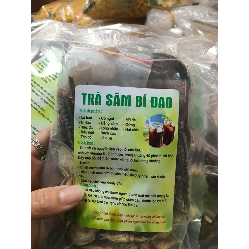 SET TRÀ SÂM BÍ ĐAO HẠT CHIA 13 NGUYÊN LIỆU (8-10L) | BigBuy360 - bigbuy360.vn