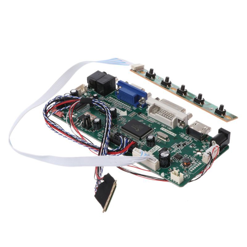 CRE  Controller Board LCD HDMI DVI VGA Audio PC Module Driver DIY Kit 15.6" Display B156XW02 1366X768 1ch 6/8-bit 40 Pin Panel