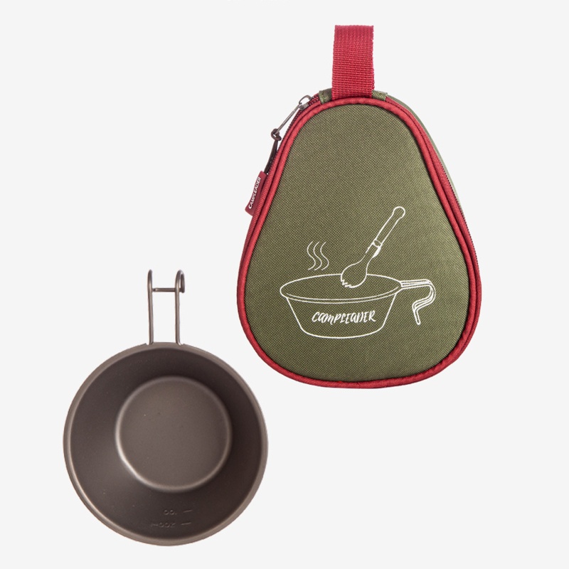 Túi Đựng Tô / Cốc Nước Bằng Vải Oxford Tiện Dụng Mang Theo Du Lịch Cắm Trại Ốp