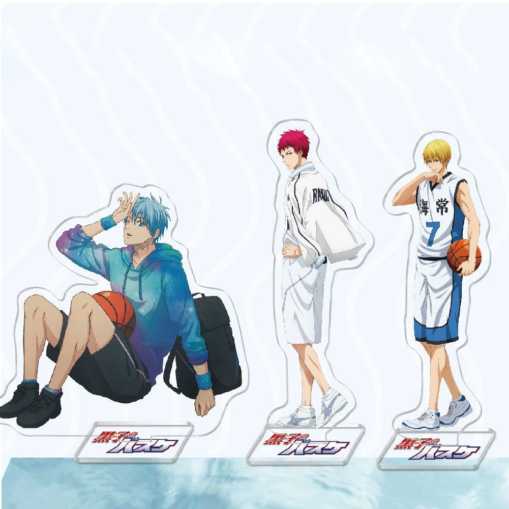 Standee IN HÌNH Kuroko no Basket Tuyển thủ vô hình tượng acrylic anime mica chibi trang trí