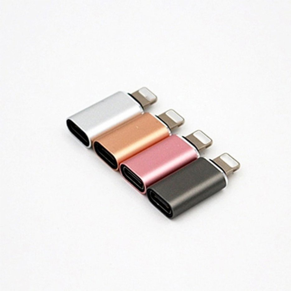 Bộ chuyển đổi Type-C sang Micro USB bằng hợp kim nhôm（màu ngẫu nhiên）