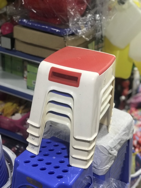 Ghế thấp 2 màu cao cấp chắc chắn