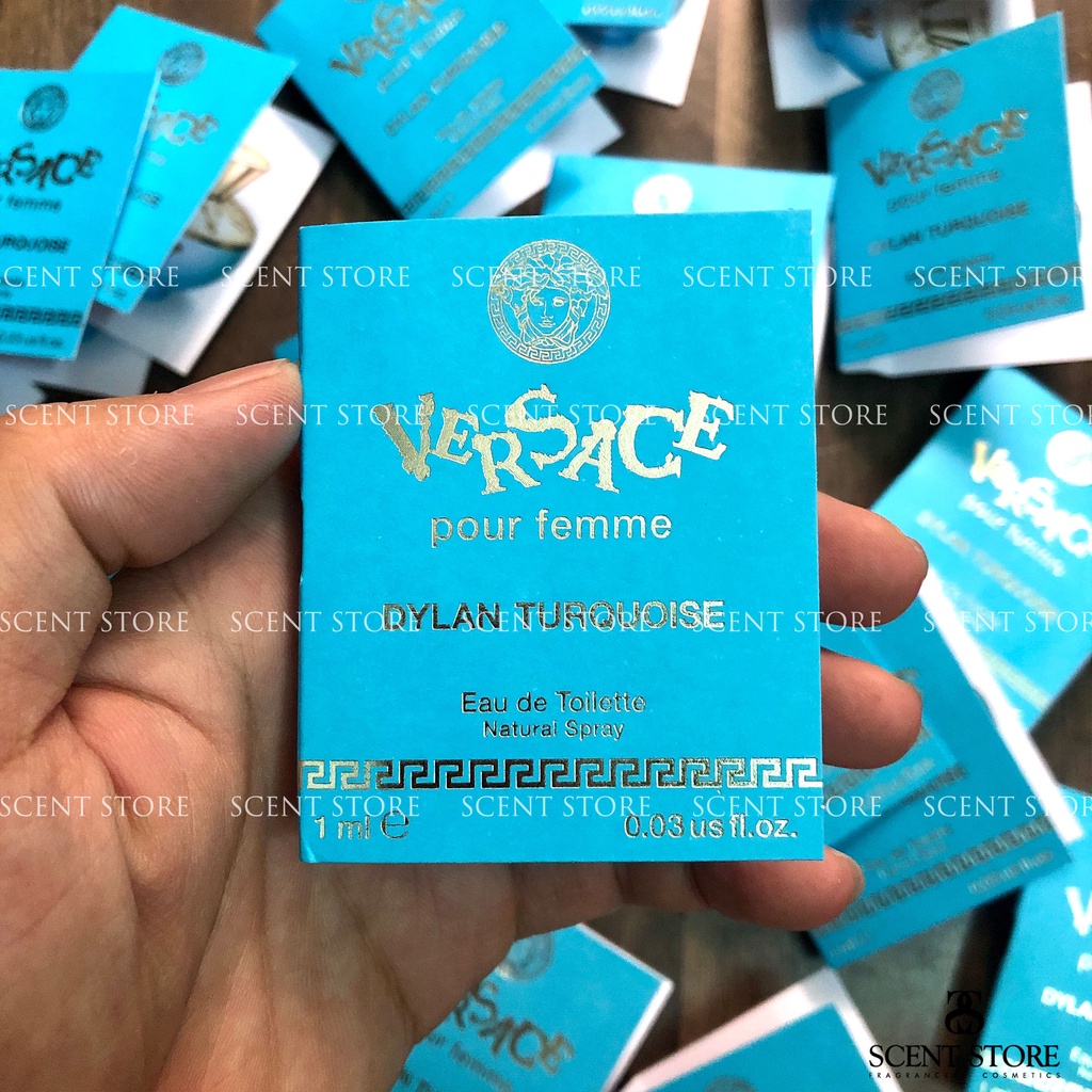 Scentstorevn - Vial chính hãng nước hoa Versace Pour Femme Dylan Turquoise [1ml]