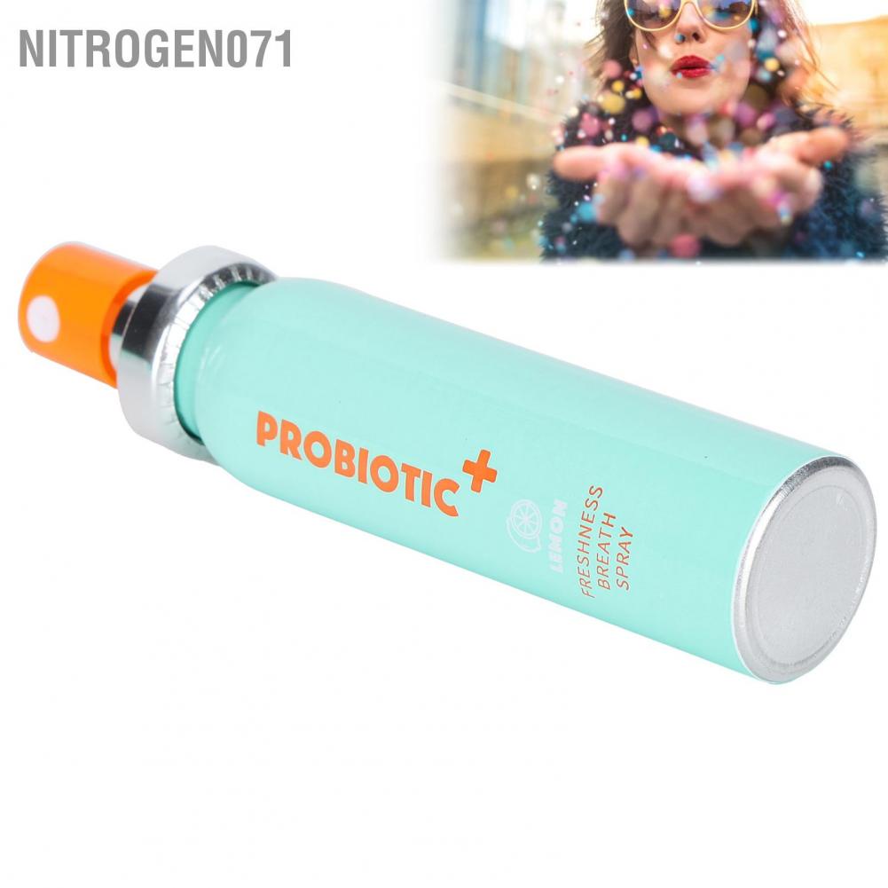 [Hàng mới về] Bình xịt Nitrogen071 hương chanh cải thiện hơi thở thơm tho
