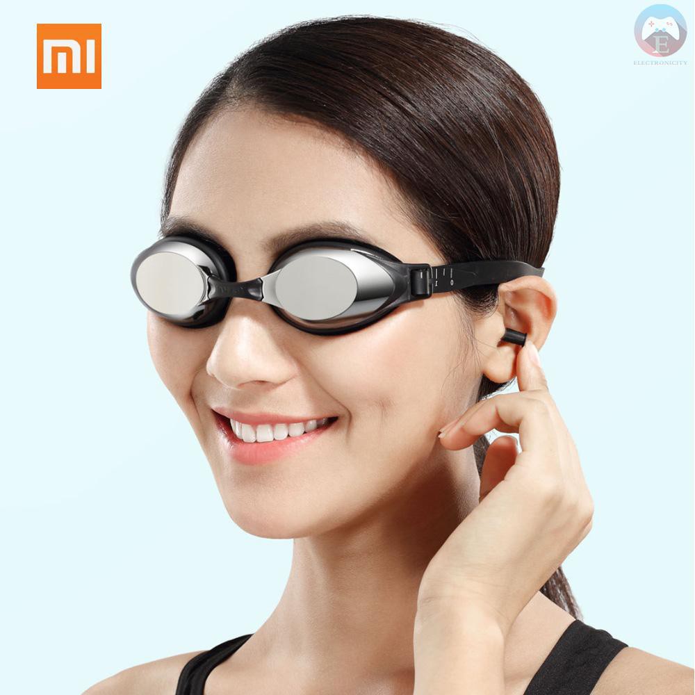 Ê Xiaomi Yunmai Swimming Goggles Set HD Anti-fog Nose Stump Earplugs Silicone Swimming Glass Swim Goggles + Nose Clip + Ear Plugs