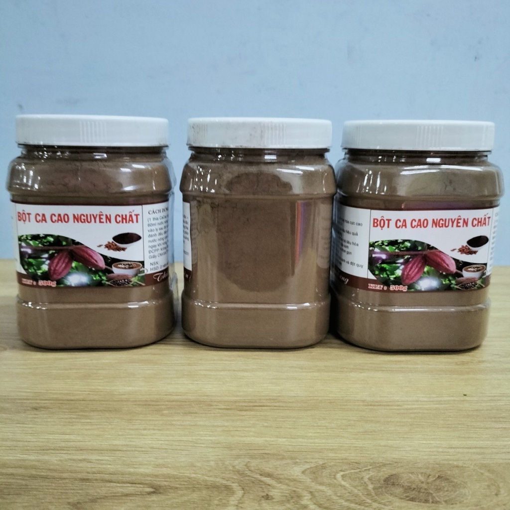 Bột Cacao Nguyên Chất Đăk Lăk 500gr