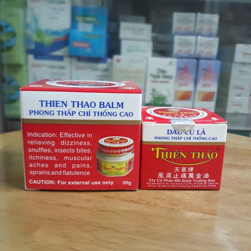 Dầu Cù Là Thiên Thảo - Phong Thấp Chỉ Thống Cao -Truờng Sơn Balm