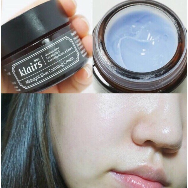 Kem Dưỡng Phục Hồi Da Dear Klairs Midnight Blue Calming Cream | BigBuy360 - bigbuy360.vn