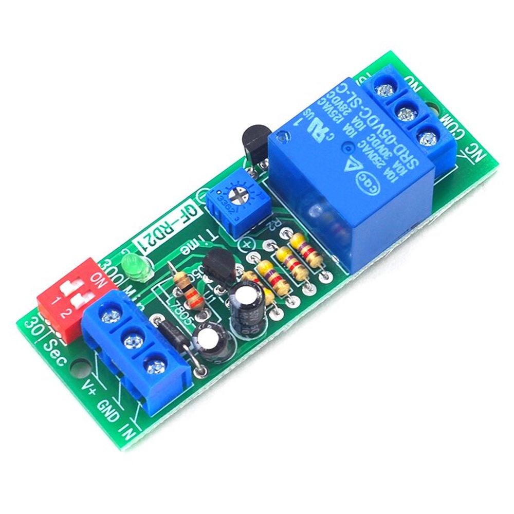Rơ Le Hẹn Giờ DC 5V 12V 24V