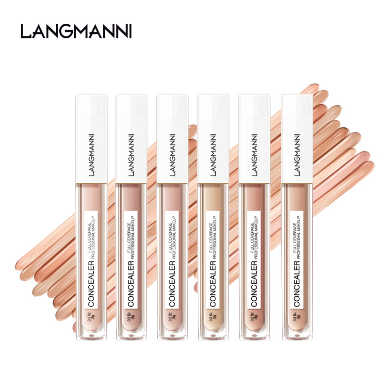 (Hàng Mới Về) Kem Nền Che Khuyết Điểm Quầng Thâm Chống Nước Chuyên Nghiệp Hiệu Langmanni