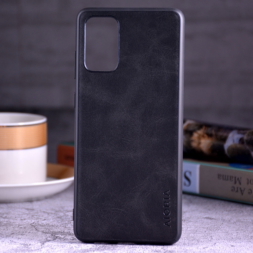 Ốp Điện Thoại tpu + pc Phối Da pu Kiểu Doanh Nhân Cho samsung galaxy s20 plus ultra s10 s10e 5g note 10 lite