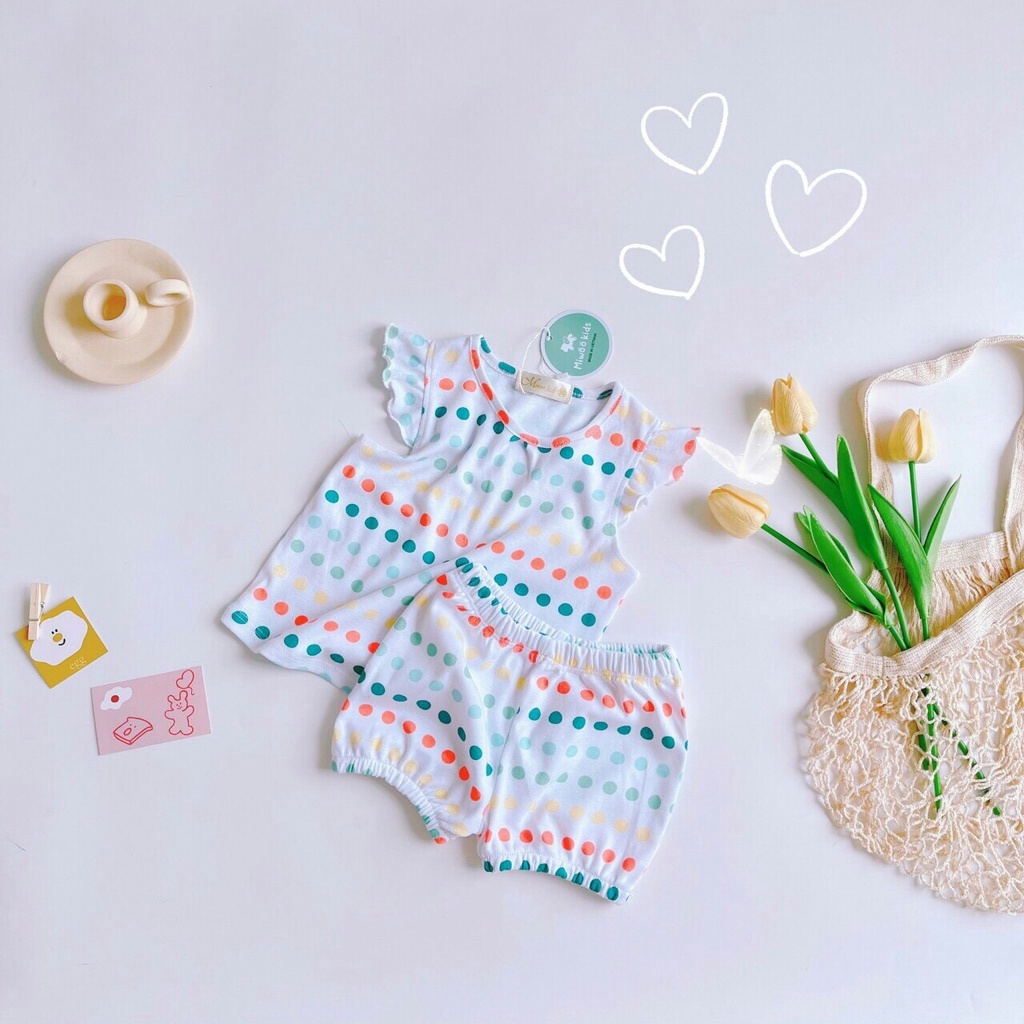 ( 13 - 17 kg ) Bộ cánh tiên mặc nhà cho bé gái