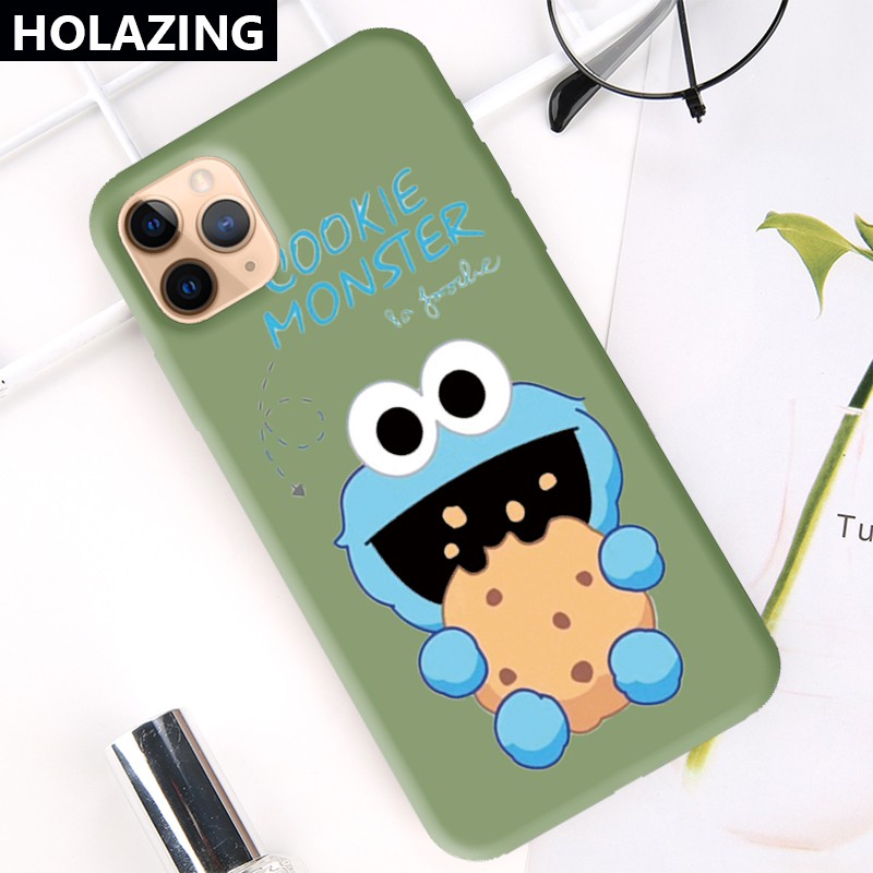 Ốp Điện Thoại Họa Tiết Elmo Kaso Sa Telepono Cookie Cho Iphone Xs Max X Xr Iphone 12 Mini 11 Pro Max 8 Plus 7 Plus Se 2020 6s Plus | BigBuy360 - bigbuy360.vn