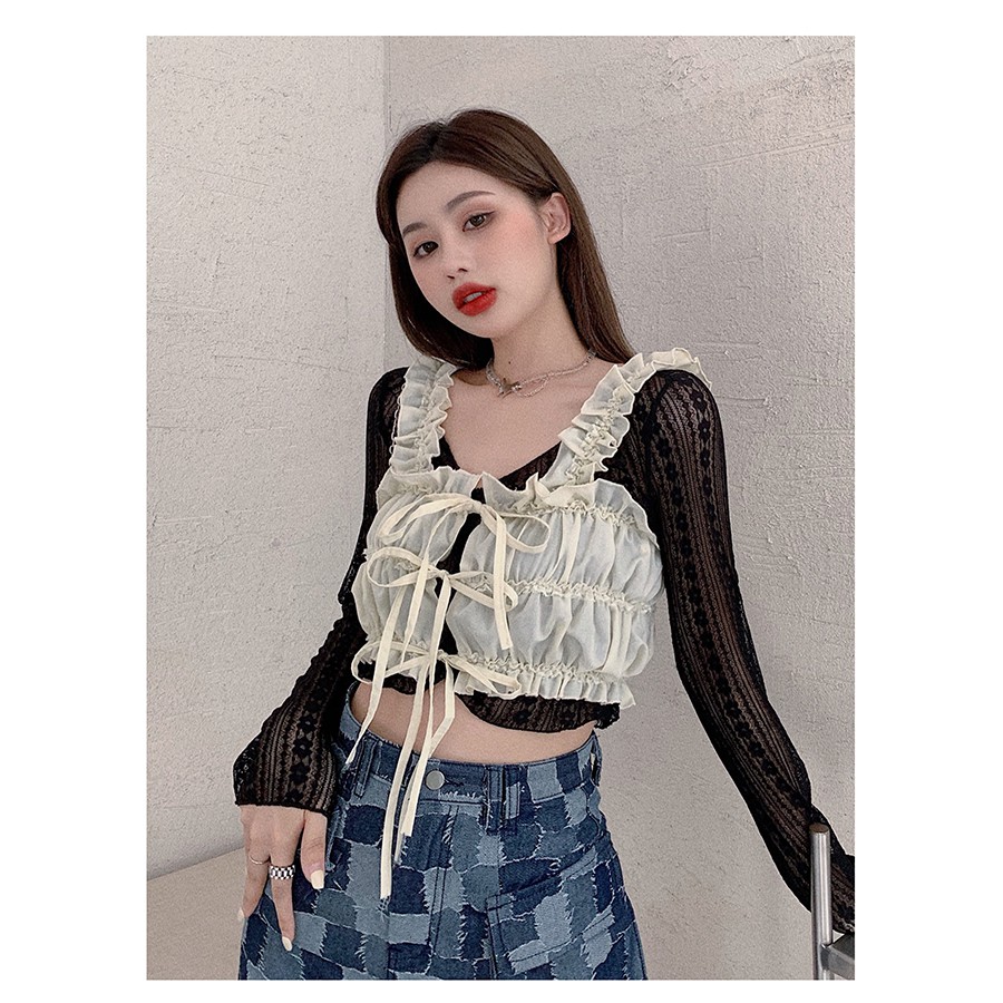 [SẴN SET ÁO 2+VÁY S M]SET ÁO KIỂU+VÁY HÈ EO CAO ULZZANG | BigBuy360 - bigbuy360.vn
