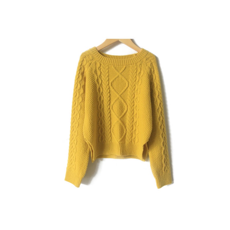 Áo Sweater Dáng Rộng Thiết Kế Mới Thời Trang Theo Phong Cách Hàn Quốc