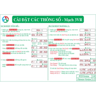 Mạch băm xung 3VR - V1.0