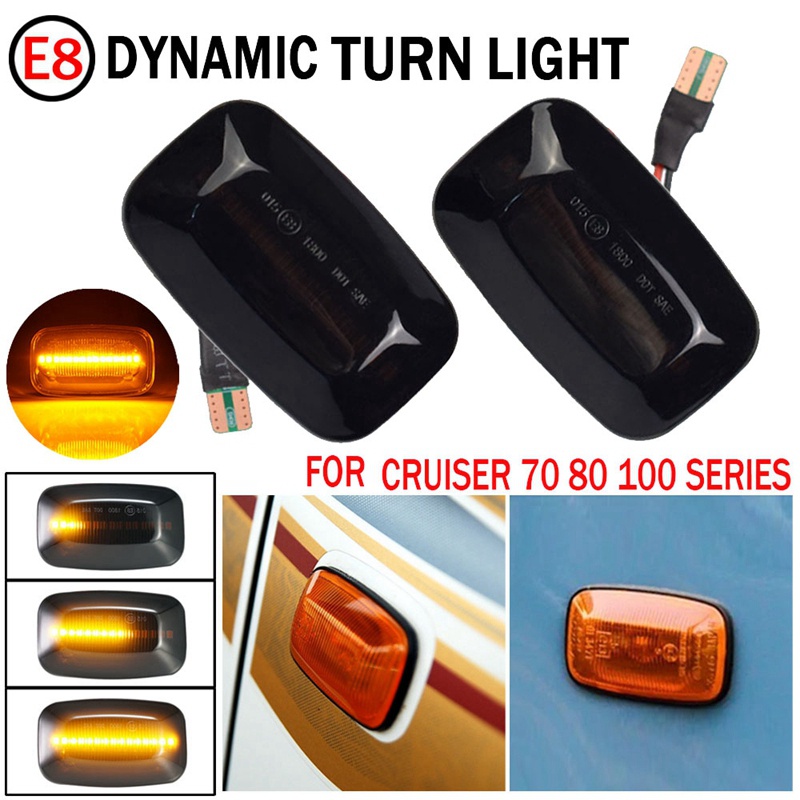 Đèn LED Xi Nhan Chất Lượng Cao Cho Xe Hơi Toyota Land Cruiser 70 80 100 Series