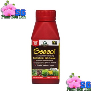 Phân bón chiết xuất từ tảo biển SEASOL chai 250ml, tốt rễ nhanh, đẻ nhánh khoẻ6028