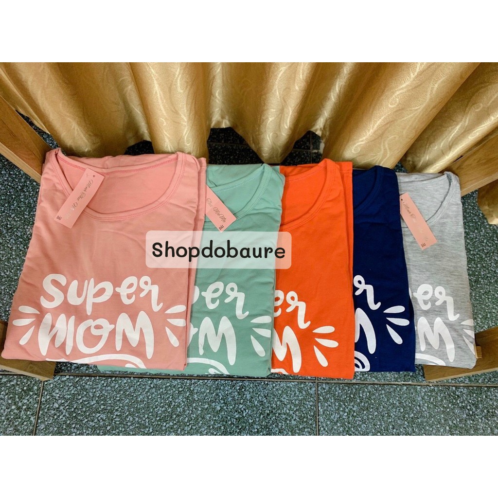 Bộ bầu và sau sinh Dài Tay Supper Mom, vén cho con bú Thu Đông, chất cotton mềm mịn siêu thấm hút mồ hôi - 𝐁𝐃𝟑𝟏