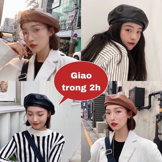 Mũ nồi da phong cách Hàn quốc mới nhất 2020