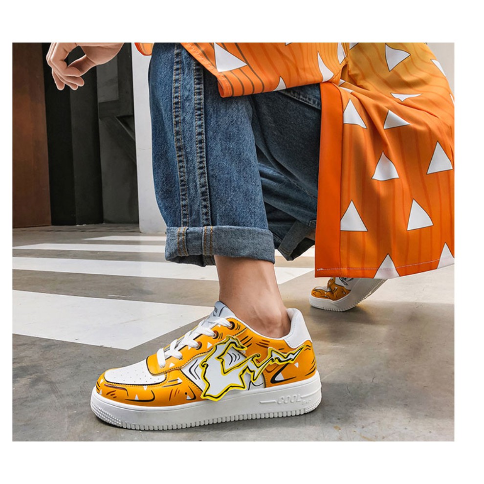 Giày vài thể thao in họa tiết hoạt hình sành điệu dành cho học sinh