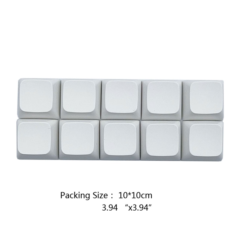 Set 10 nút bàn phím cơ PBT XDA Profile 1U tiện dụng