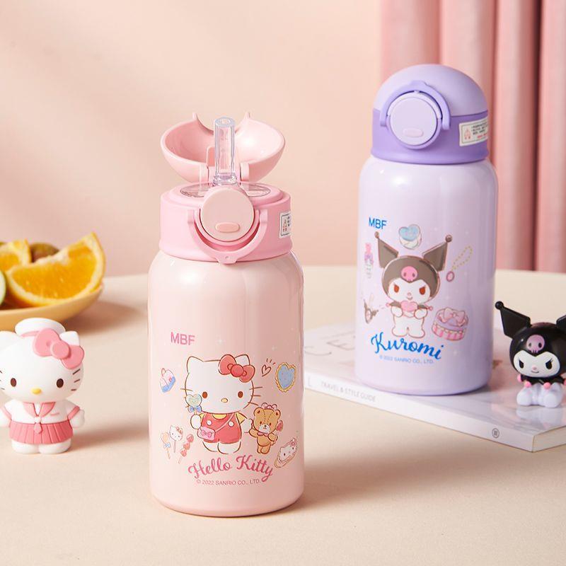 Bình Nước Giữ Nhiệt Hình Hello Kitty Đáng Yêu Phong Cách Nhật Bản 2022 Cho Bé