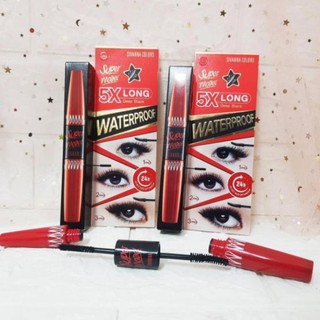 Mascara Hai Đầu Sivanna Super Model 5X Long Chính Hãng