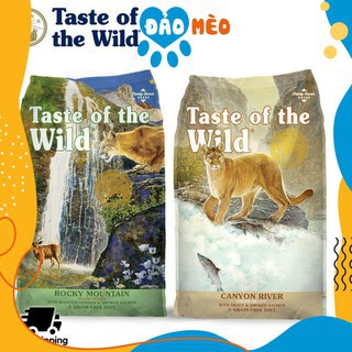Thức ăn cao cấp cho mèo hạt taste of the wild 2kg