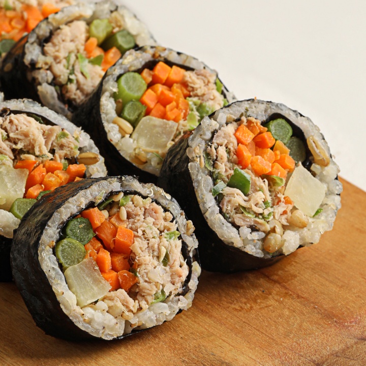 Kimbap Gạo Lứt Konjac 3 Loại 220g/túi