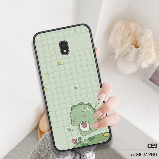 Ốp lưng samsung J7 Pro in hình 3D khủng long dễ thương rẻ đẹp