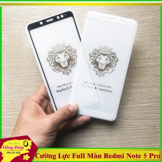 Cường Lực Full Màn Redmi Note 5 Pro Sư Tử