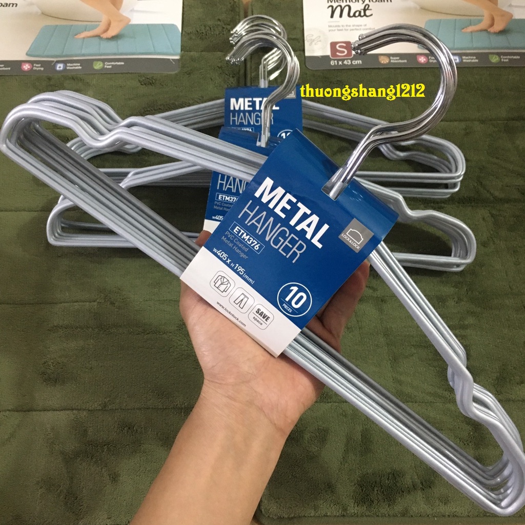 SET 10 MÓC TREO QUẦN ÁO LOCK&LOCK- ETM376 / ETM391