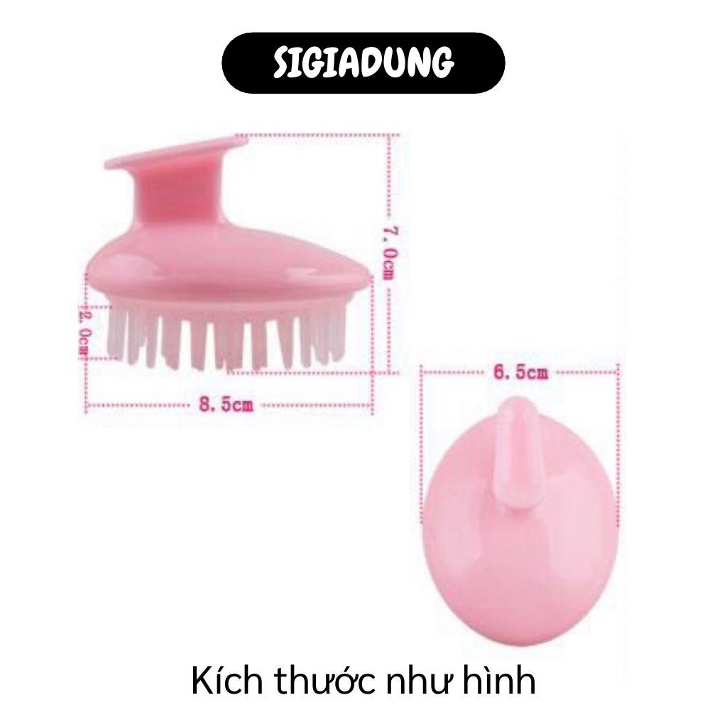 [SGD] Lược Gội Đầu - Lược Silicone Massage Da Đầu Thúc Đẩy Lưu Thông Máu, Tẩy Da Chết 5772