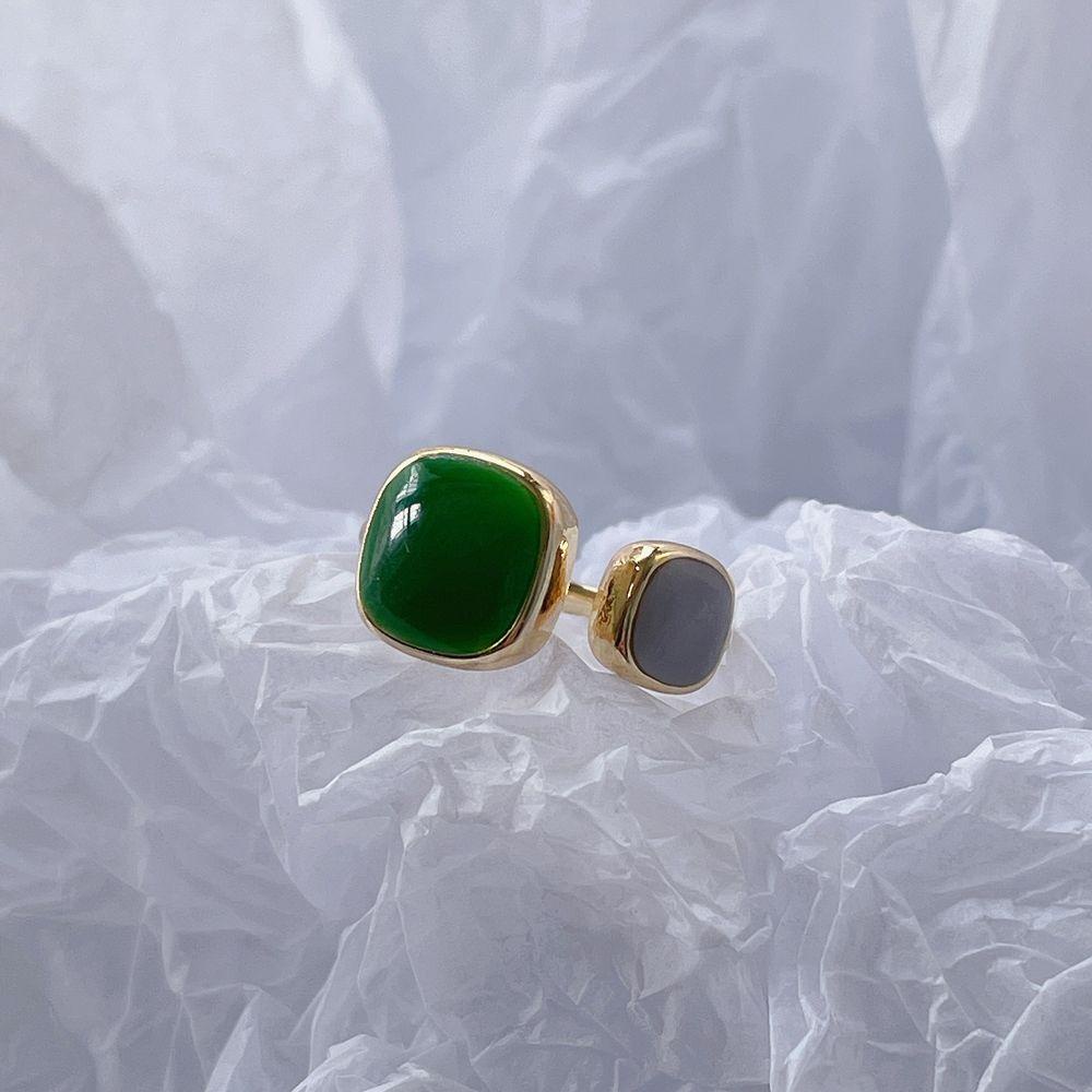 Nhẫn Hở Bằng Kim Loại Thiết Kế Đơn Giản Thời Trang Cho Nữ