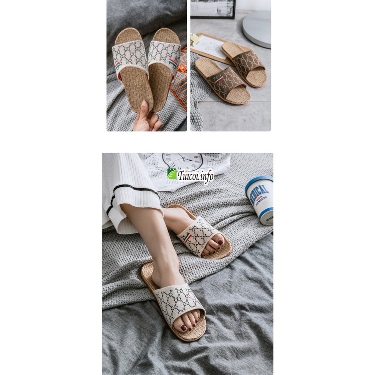 Dép cói quai ngang trẻ trung