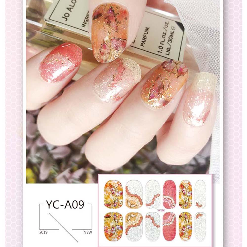 OCEANMAP Set 12 Tấm Khuôn Màu Sắc Gradient Đính Móng Nghệ Thuật